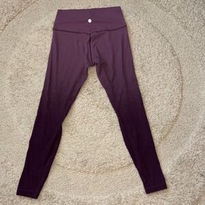 Lululemon Purple Hombre Leggings - Size 8